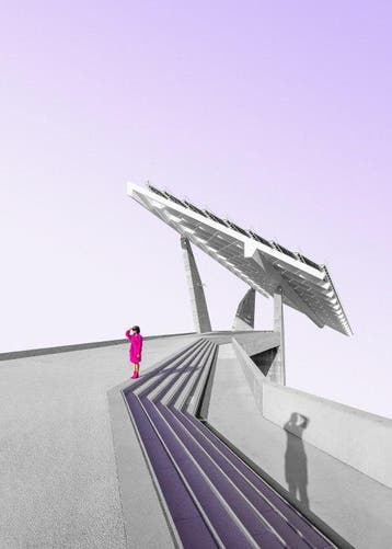 Téber - Caixa Forum (Violet) · XL