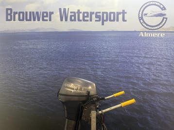 “ Yamaha 8 pk Hightrust | E start | Top staat “, Watersport en Boten, 5 tot 10 pk, Viertaktmotor, Ophalen of Verzenden, Zo goed als nieuw