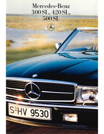 1985 MERCEDES BENZ SL BROCHURE FRANS, Nieuw, Author