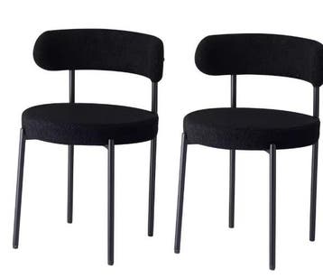 2 Teddy Eetkamerstoelen – Scandinavisch &amp; Ergonomisch, Huis en Inrichting, Stoelen, Verzenden, Nieuw