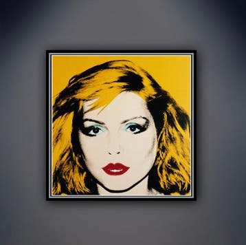 Andy Warhol - “Debbie Harry, 1980”. - Jaren 1980, Antiek en Kunst