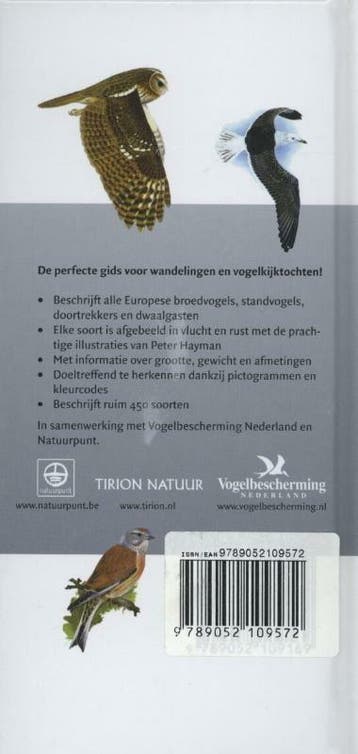 Haymans zakgids kust- en wadvogels van Europa / Haymans, Verzenden, Zo goed als nieuw, Peter Hayman