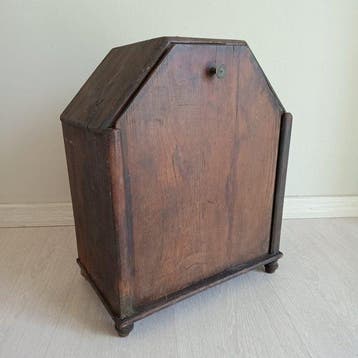 Doos - Hout - Antieke voedselvoorraad