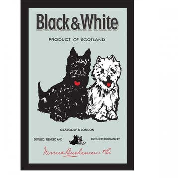 Black & White speigel, Ophalen of Verzenden