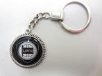 Sleutelhanger Lancia metaal gestipt rond zwart -NIEUW-, Verzenden, Nieuw