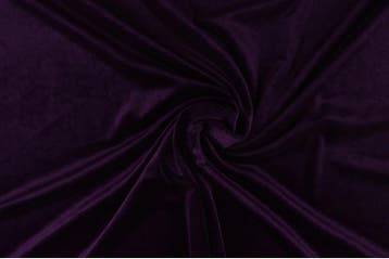 10 meter stretch fluweel - Paars, Hobby en Vrije tijd, Stoffen en Lappen, 120 cm of meer, Paars, Ophalen of Verzenden, Polyester