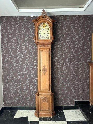 Staande klok Louis XVI - Eik - 1750-1800