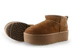 Ugg Enkellaarzen in maat 38 Beige, Verzenden, Beige, Lage of Enkellaarzen, Zo goed als nieuw