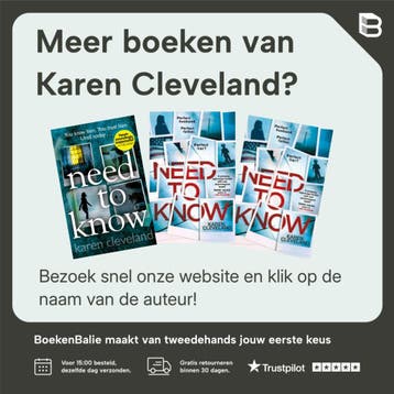 Wat je niet weet 9789400509559 Karen Cleveland, Verzenden, Gelezen, Karen Cleveland
