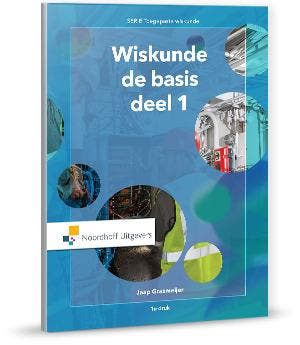Wiskunde de basis 1 9789001878177, Zo goed als nieuw