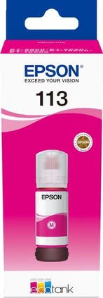 Original Ink Cartridge Epson 113 EcoTank Pigment Magenta ink, Computers en Software, Ophalen of Verzenden, Nieuw, Epson