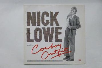Nick Lowe - and his Cowboy Outfit (LP), Ophalen of Verzenden, Zo goed als nieuw