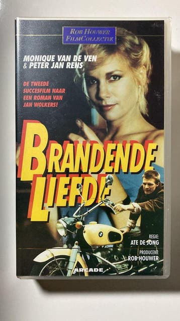 BRANDENDE LIEFDE (BURNING LOVE) (VHS), Verzenden, Gebruikt
