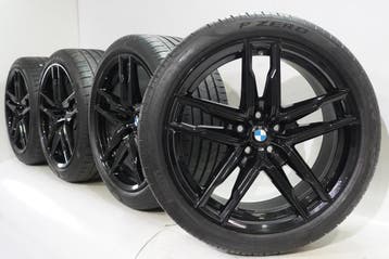 BMW M8 F91 F92 F93 810M 20 inch velgen Pirelli Zomerbanden O, Gebruikt, Velg(en), Ophalen of Verzenden, 20 inch