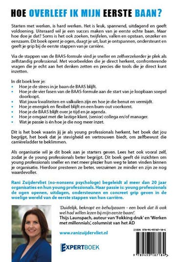 Hoe overleef ik mijn eerste baan? 9789493187184, Boeken, Verzenden, Gelezen, Rani Zuijdervliet