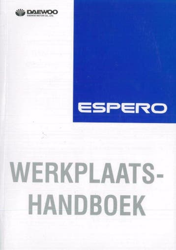 2002 Daewoo Espero Werkplaatshandboek Nederlandstalig, Verzenden