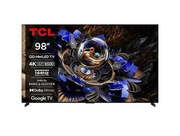 TCL 98X11K  - 98 Inch QD Mini-LED TV (IN DOOS), LED, 120 Hz, Zo goed als nieuw, 100 cm of meer