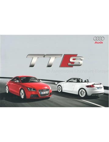 2009 AUDI TTS BROCHURE DUITS, Nieuw, Audi, Author
