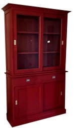 Buffetkast rood Jubbega 120cm, Ophalen of Verzenden, Nieuw