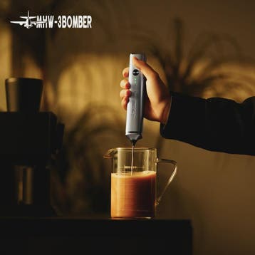 Elektrische Melkopschuimer MHW-3BOMBER met Dubbele Gardes &, Verzenden, Nieuw