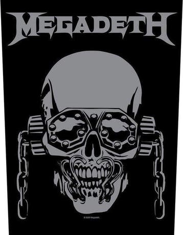 Megadeth - Vic Rattlehead - Backpatch officiële merchandise, Verzamelen, Ophalen of Verzenden, Nieuw, Kleding