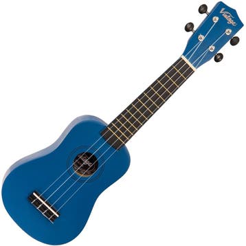 Vintage Ukulele - Satin Blue, Verzenden, Nieuw