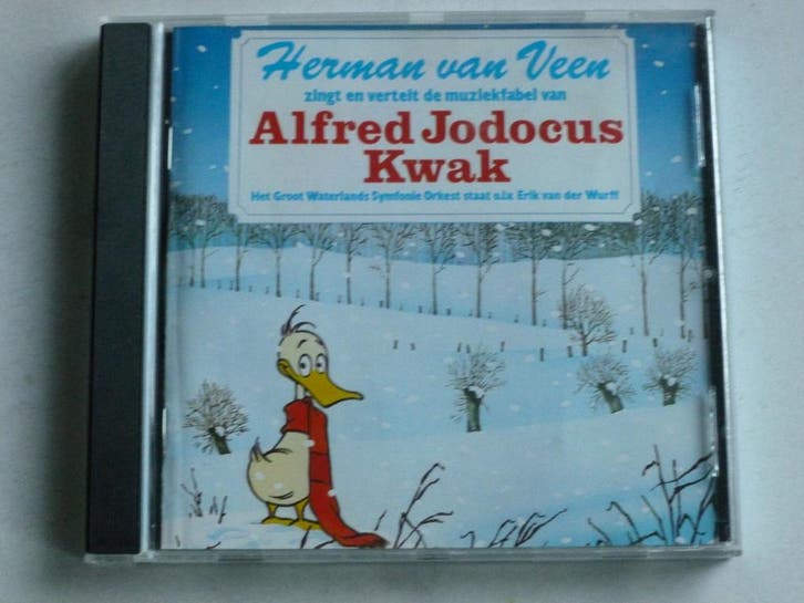 Herman van Veen - Alfred Jodocus Kwak, Cd's en Dvd's, Cd's | Kinderen en Jeugd, Zo goed als nieuw, Ophalen of Verzenden