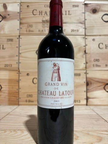 2003 Château Latour - Pauillac 1er Grand Cru Classé - 1 Fles, Nieuw