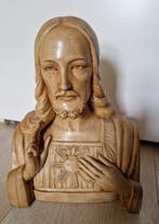 Joseph Chardon - Raffaëllo Scali - sculptuur, Heilig Hart, Antiek en Kunst