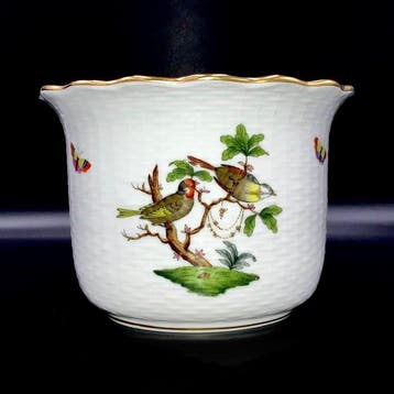 Herend - Exquisite Cache-Pot (15,7 cm) - Rothschild Bird
