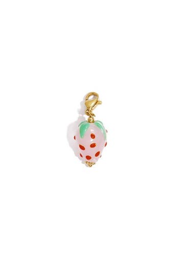Goudlief Sieraden bedel strawberry diy (Sieraden bedels), Verzenden, Nieuw, Overige materialen, Overige merken
