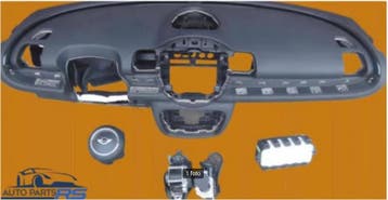 Dashboard+Airbag +Veiligheidsgordels Mini Cooper F54 Cluman, Auto-onderdelen, Verzenden, Nieuw, Mini