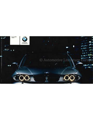 2004 BMW 1 SERIE BROCHURE ENGELS, Boeken, Nieuw, BMW, Author