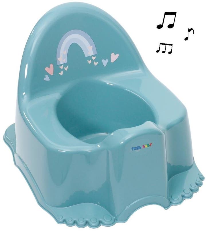 Tega Baby Meteo Eco Turquoise Potje met Muziek, Kinderen en Baby's, Badjes en Verzorging, Nieuw, Verzenden