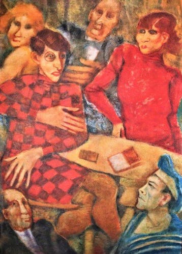 Remo Squillantini (1920-1996) - Omaggio a Otto Dix, Antiek en Kunst