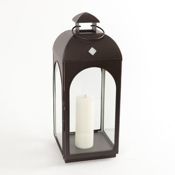 Set van 2 Capri Windlicht Antraciet Medium Decoratie, Verzenden, Nieuw