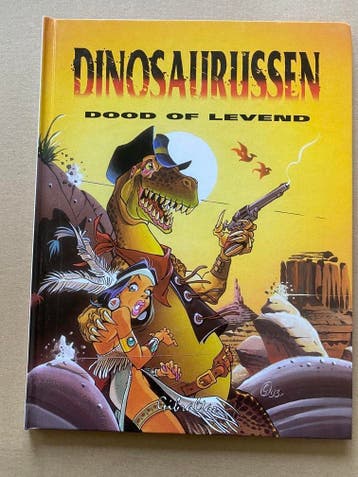 Volwassenstrips Dinosaurussen - Humor en soms lichte erotiek, Eén stripboek, Verzenden, Zo goed als nieuw
