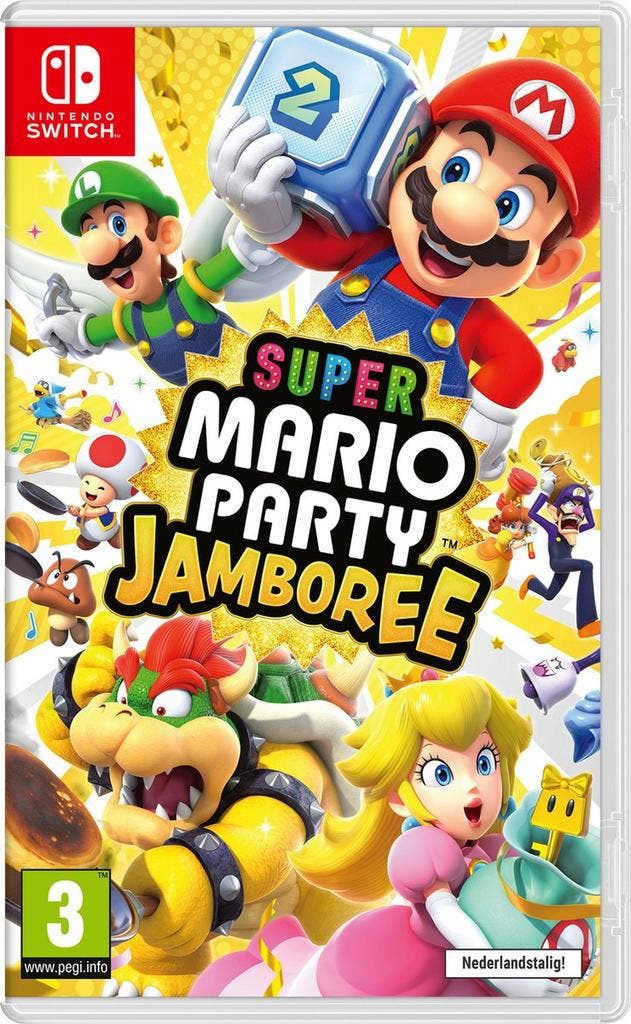 Switch Super Mario Party: Jamboree, Spelcomputers en Games, Spelcomputers | Nintendo Switch, Zo goed als nieuw, Verzenden