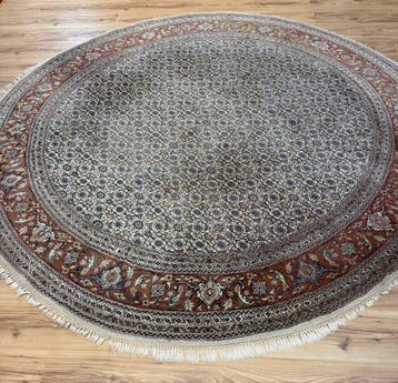 Tabriz - Vloerkleed - 2.45 m - 2.45 m - Mahi Motive Design, Nieuw
