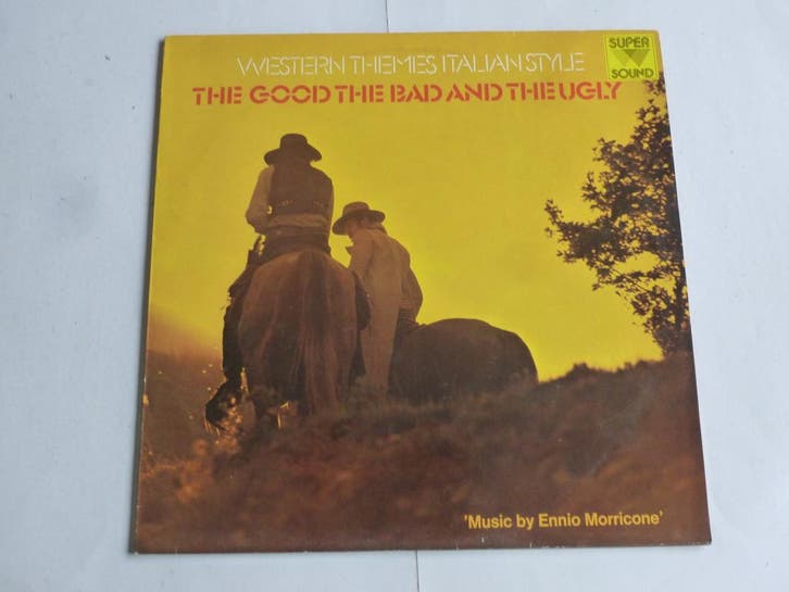 Western Themes Italian Style - Ennio Morricone (LP) 5c022973, Cd's en Dvd's, Vinyl | Filmmuziek en Soundtracks, Zo goed als nieuw