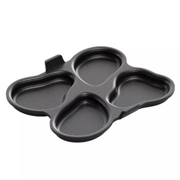 AMT Gastroguss 4-vaks bakvorm – Handgegoten aluminium –, Ophalen of Verzenden, Nieuw, Aluminium, Overige typen