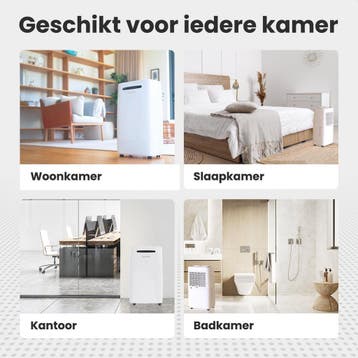 2dekans | Auronic Luchtontvochtiger - 25L - Tot 40 m² - 420W, Ophalen of Verzenden, Zo goed als nieuw