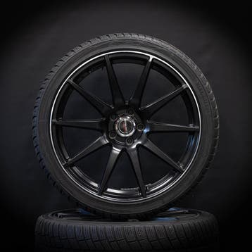 20 inch velgen Borbet GTX-8520 Winterbanden 255/55/20, Gebruikt, 255 mm, Banden en Velgen, Personenwagen