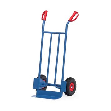 Stalen Steekwagen Fetra 250 kg H1150 mm Luchtbanden, Verzenden