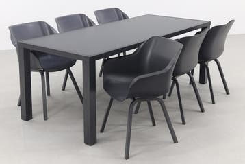 Hartman Sophie Element/Alma 210 cm. tuinset – 7-delig, Verzenden, Nieuw, Overige materialen, Tuinset
