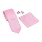 Fako Fashion - Stropdas, Pochette & Manchetknopen Blok -, Verzenden, Nieuw