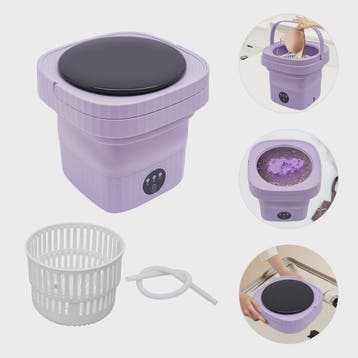 Opvouwbare Mini Wasmachine - Draagbare Compacte Washer met 3, Verzenden, Nieuw