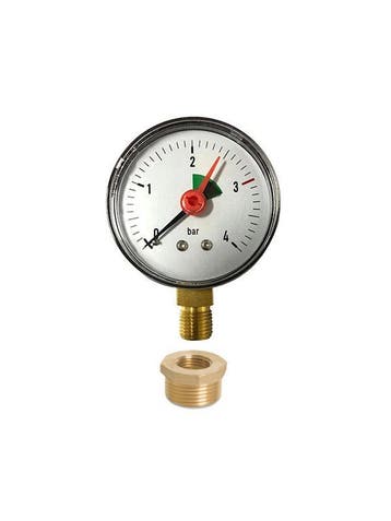 CV drukmeter met t-stuk 22 x 1/2 x 22, Verzenden, Nieuw