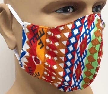 Mondkapje Ibiza/Kaki Herbruikbaar, Hobby en Vrije tijd, Feestartikelen, Ophalen of Verzenden, Nieuw