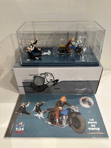 collection Hachette 1/24 - Modelauto - N°70 - La Moto de, Nieuw